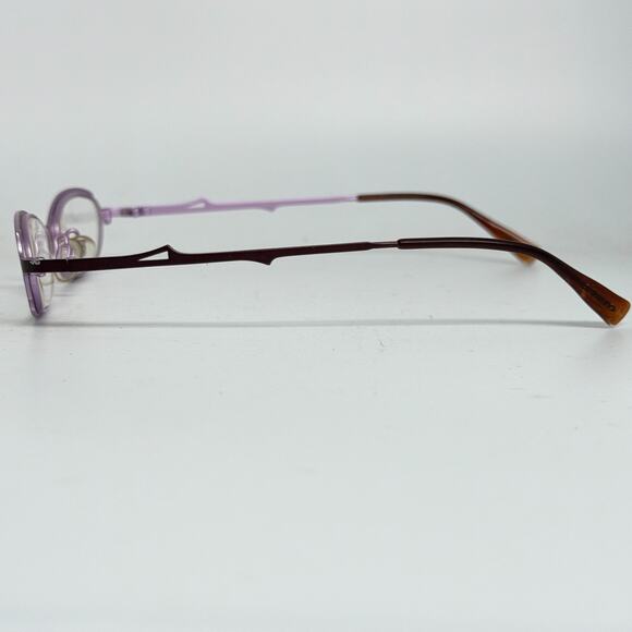 Lafont Issy LA France VANILLE 503 47-14-135 Brown/Purple Eyeglasses Frame H20164 - Picture 2 of 8